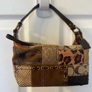 Coach patchwork Y2K bag